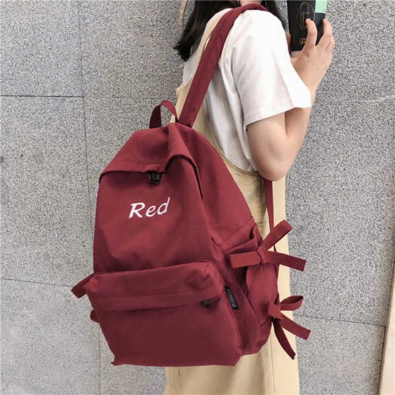 Ancient Sense Girl Bag Female Ins Wind Harajuku Ulzzang College Students Campus Backpack Wild