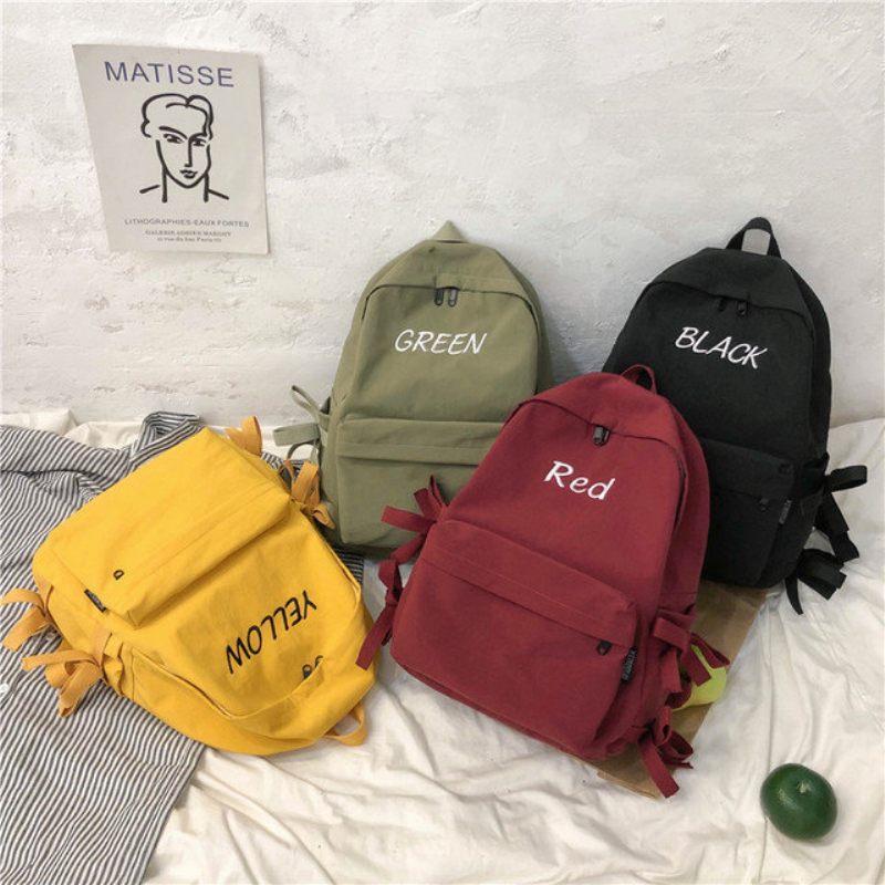 Ancient Sense Girl Bag Female Ins Wind Harajuku Ulzzang College Students Campus Backpack Wild