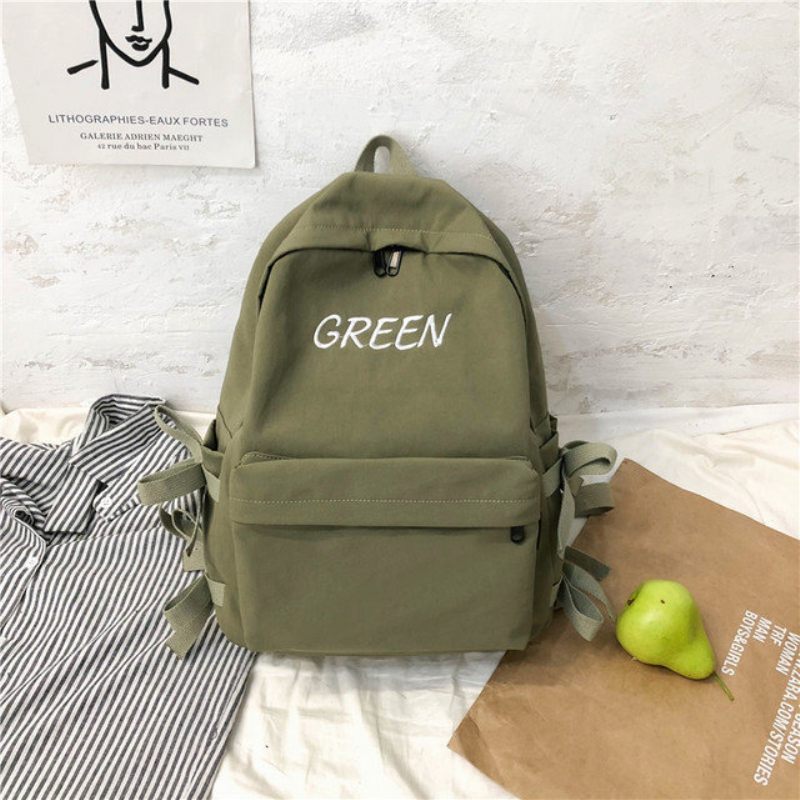 Ancient Sense Girl Bag Female Ins Wind Harajuku Ulzzang College Students Campus Backpack Wild