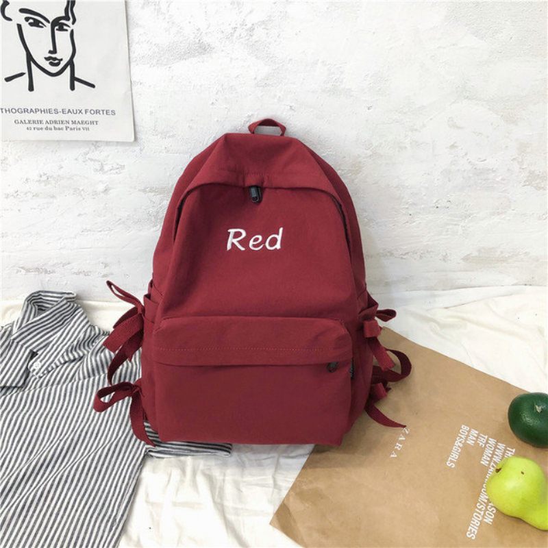 Ancient Sense Girl Bag Female Ins Wind Harajuku Ulzzang College Students Campus Backpack Wild