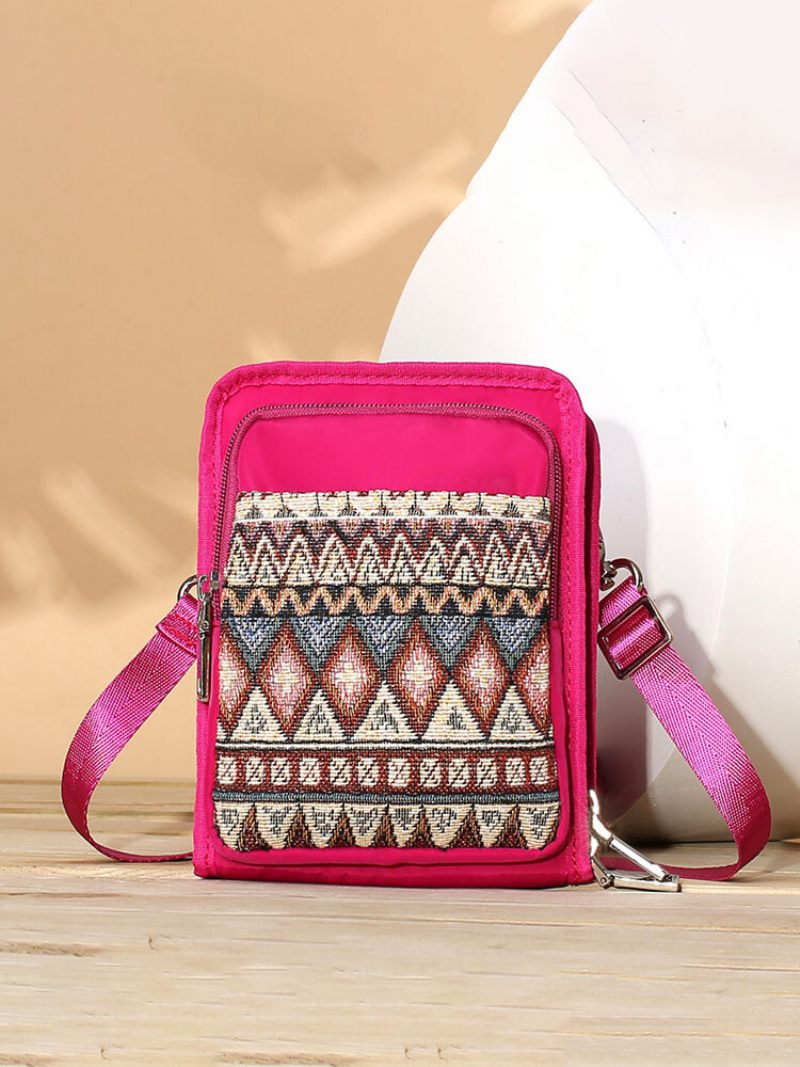 Brenice National Multi-pocket Bohemia Card Holder Mini Crossbody Táskák