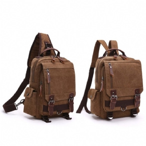 Canvas Outdoor Travel Messenger Melltáska Ol Uniszex Vállas Hátizsák Férfiaknak