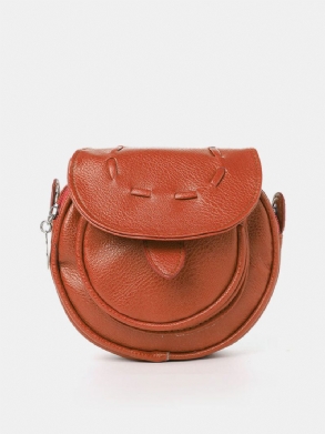 Casual Candy Color Pu Bőr Crossbody Táska