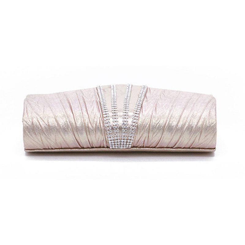 Fényes Clutch Esküvői Esti Partikhoz Elegáns Lánccal Női Lányoknak