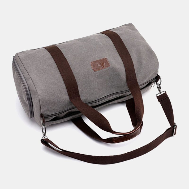 Férfi Canvas Travel Solid Bag Crossbody Táska