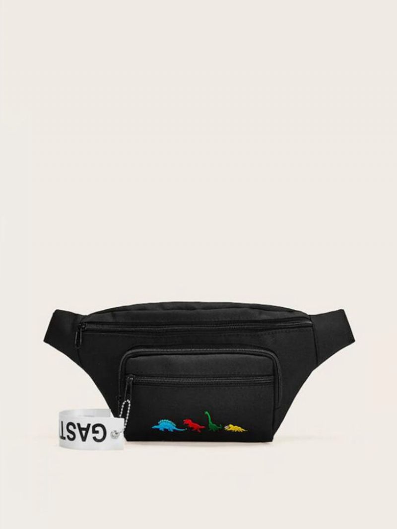 Férfi És Női Deréktáska Állati Hímzés Fanny Pack