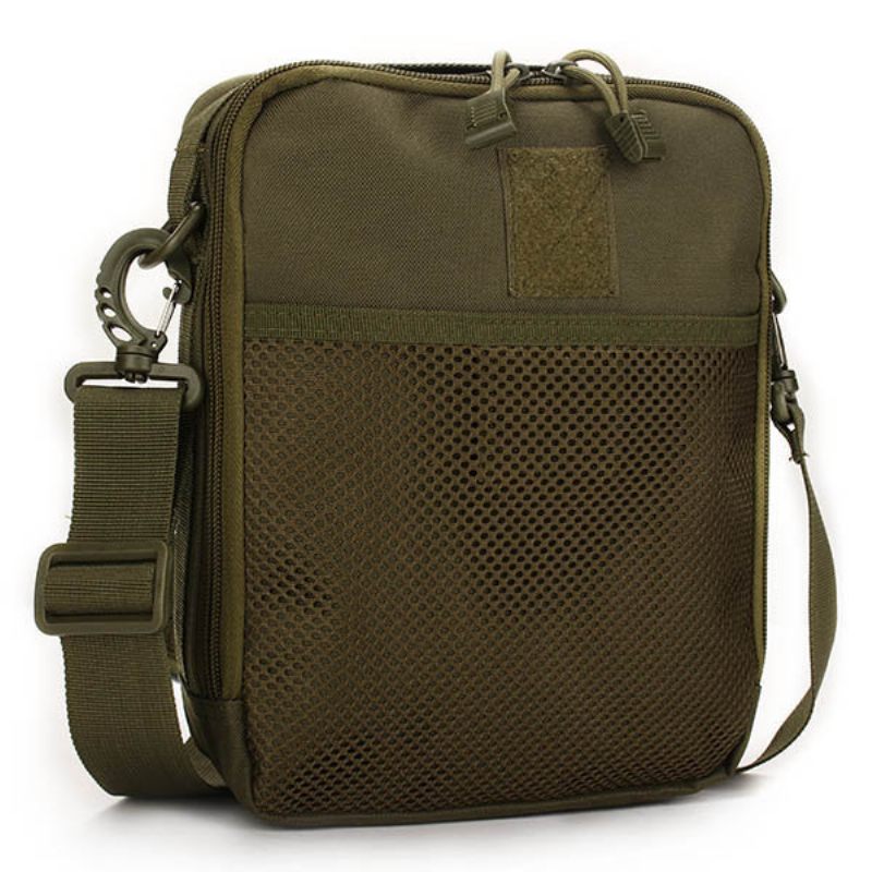 Férfi Női Nylon Sport Outdoor Tactical Army Ipad Válltáska