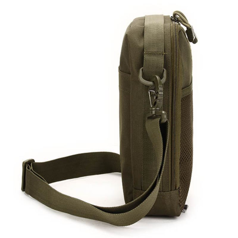 Férfi Női Nylon Sport Outdoor Tactical Army Ipad Válltáska