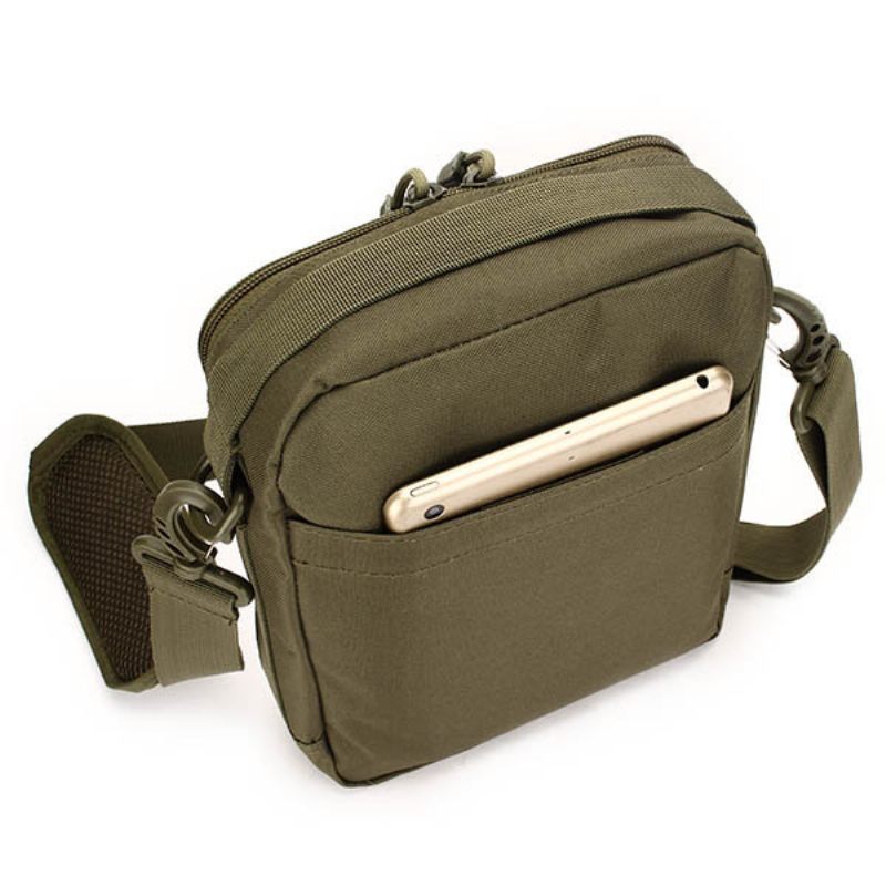 Férfi Női Nylon Sport Outdoor Tactical Army Ipad Válltáska