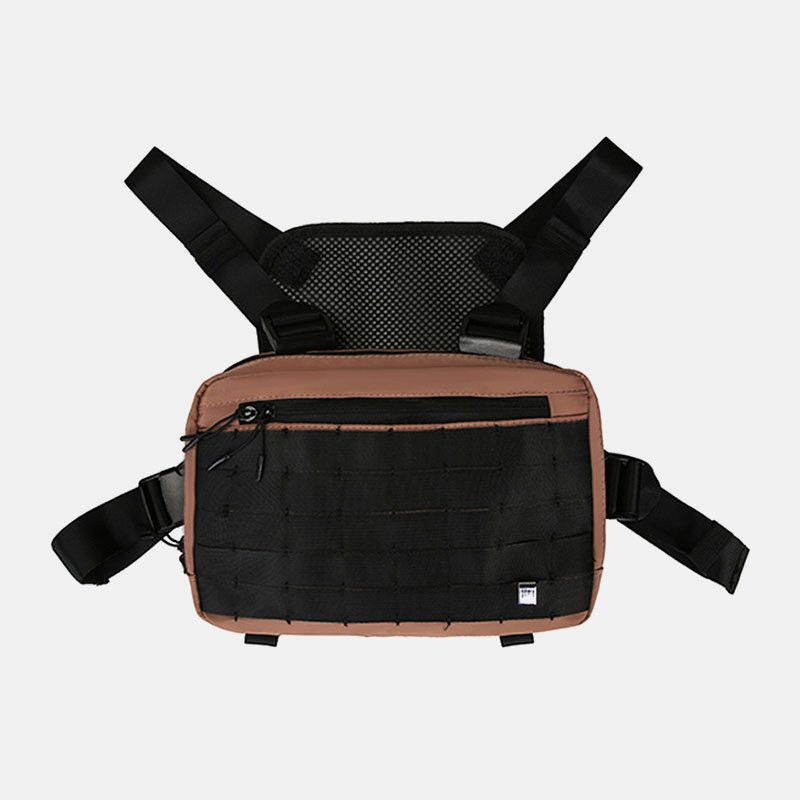 Férfi Oxford Street Tactical Vest Melltáska Crossbody Bag