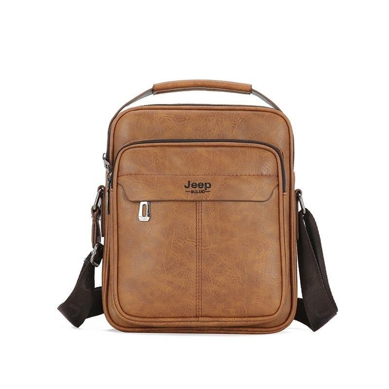 Férfi Retro Nagy Kapacitású Többfunkciós Válltáska Crossbody Táska