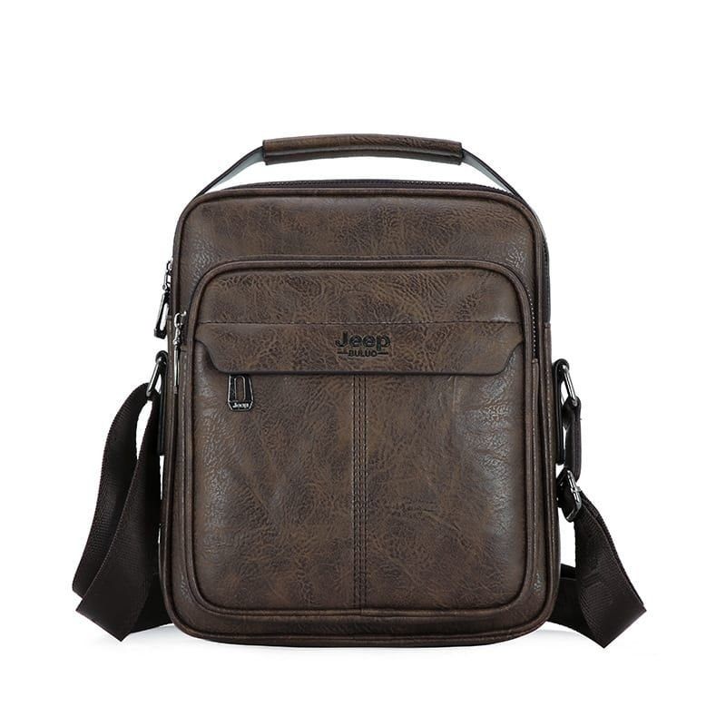 Férfi Retro Nagy Kapacitású Többfunkciós Válltáska Crossbody Táska