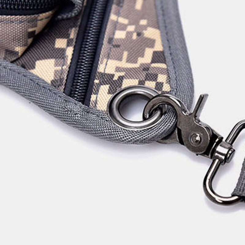 Férfi Terepszínű Multi-carry Kültéri Többfunkciós Taktikai Deréktáska Crossbody Táska