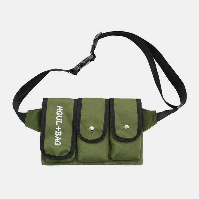 Férfi Több Zsebes Tactical Sportos Crossbody Táska