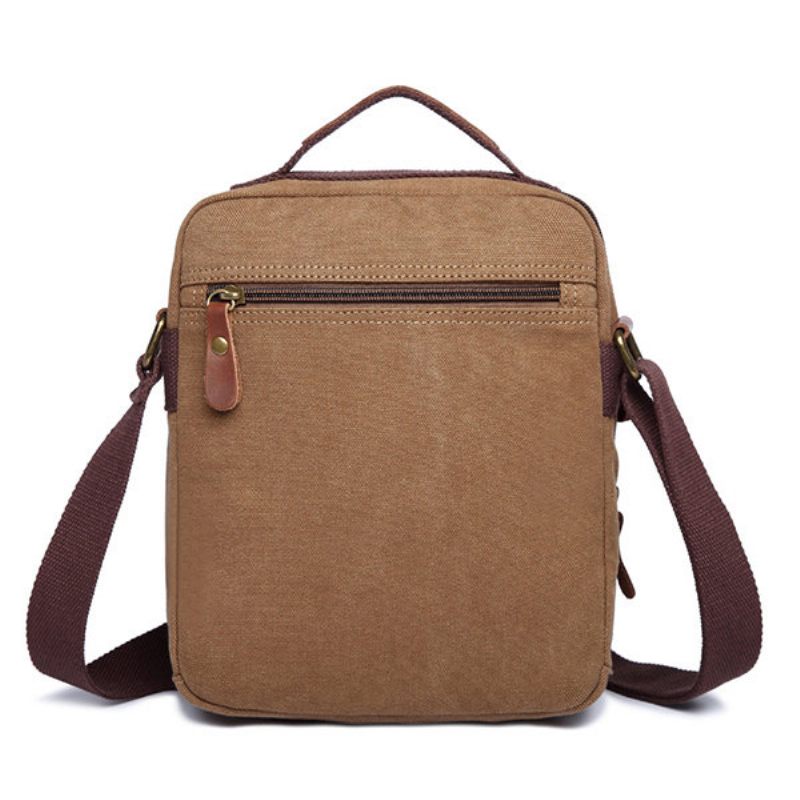 Férfi Vászon Kézitáska Ipad Bag Outdoor Crossbody Táska