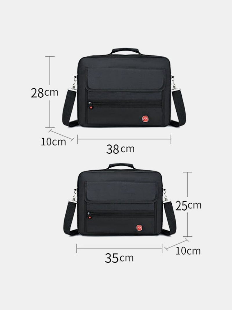 Férfi Vízálló 14 Hüvelykes Laptoptáska Táska Üzleti Kézitáska Crossbody