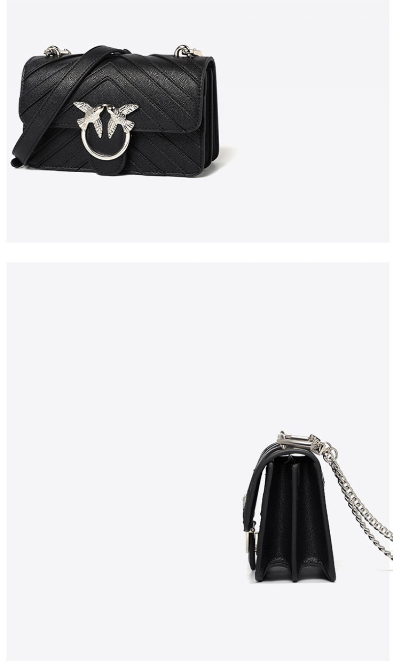 Lánc Női Bőr Messenger Táskák Cross Body Crossbody Válltáska Kézitáskák