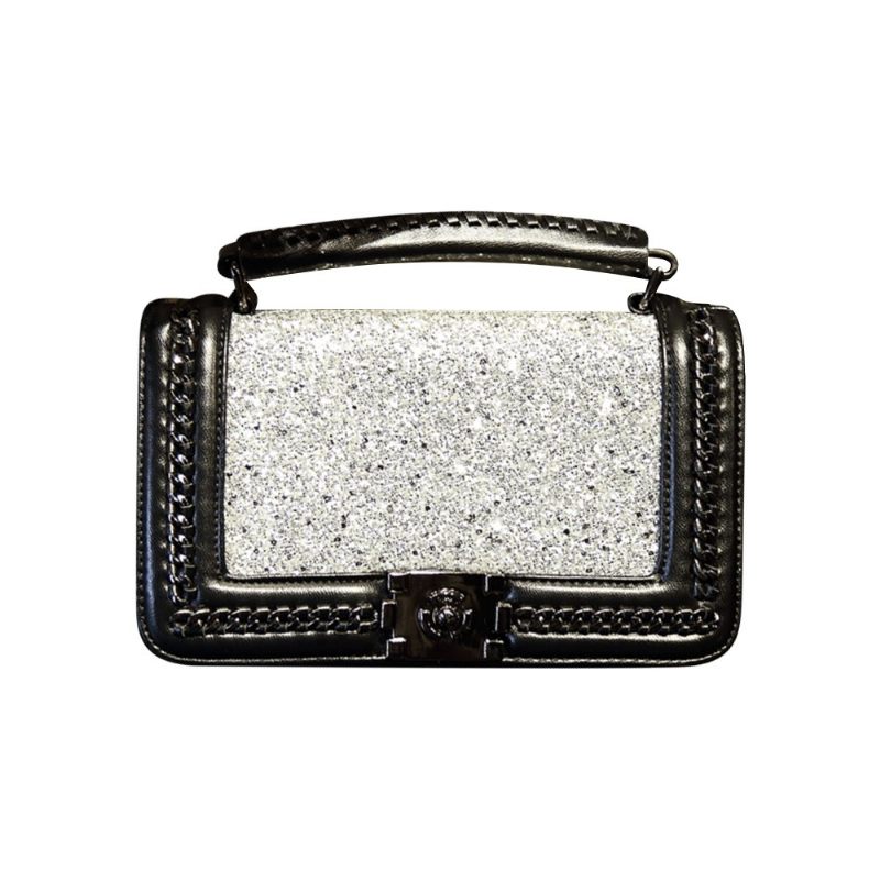 Luxus Csillogó Női Válltáska Randevúzáshoz És Bulihoz Elegáns Bling Kézitáska Kivehető Vállpántos Crossbody Táskával