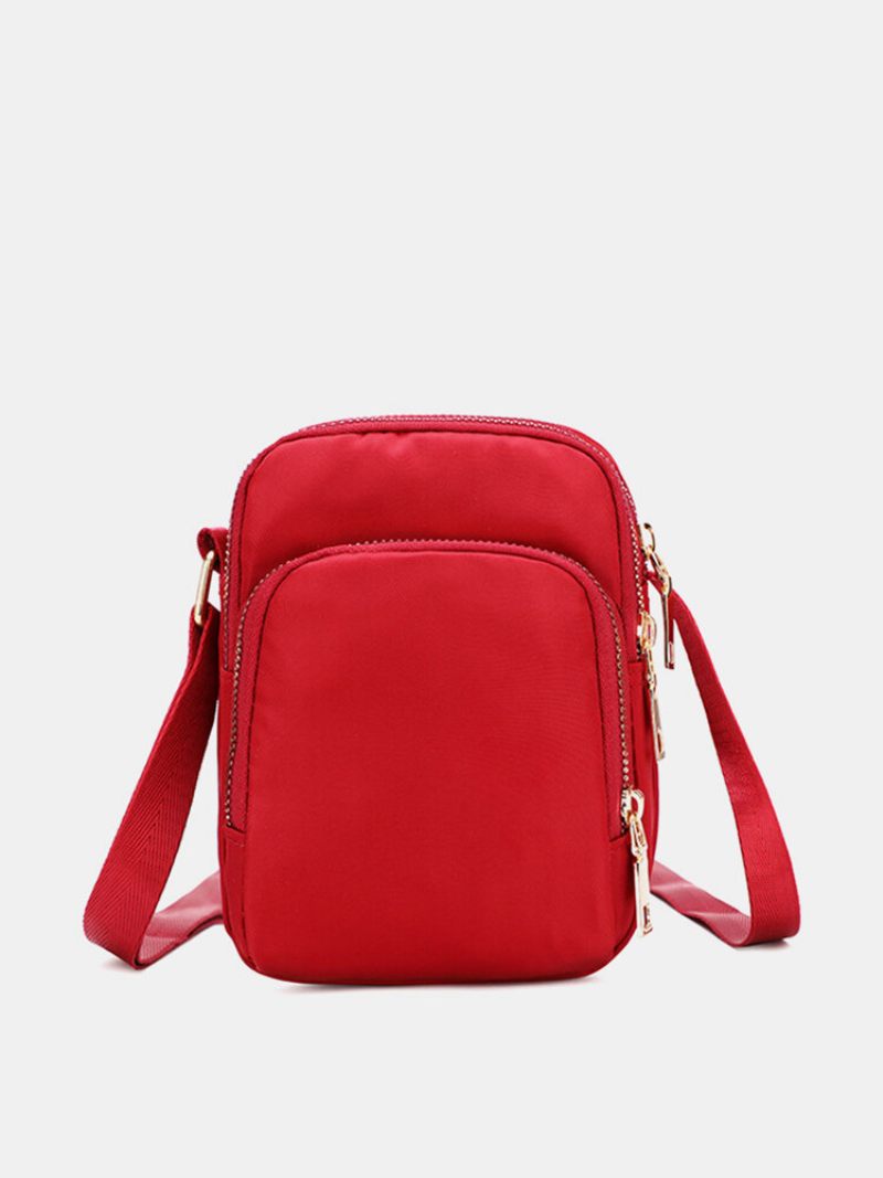 Női 3 Rétegű Vízálló Telefontáska Crossbody Táska