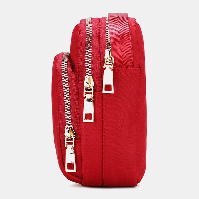 Női 3 Rétegű Vízálló Telefontáska Crossbody Táska