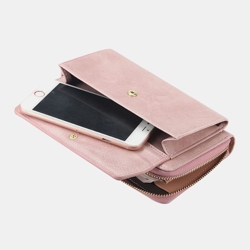 Női Alkalmi 4 Kártyanyílásos Telefontáska Crossbody Táska