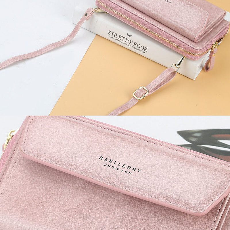 Női Alkalmi 4 Kártyanyílásos Telefontáska Crossbody Táska