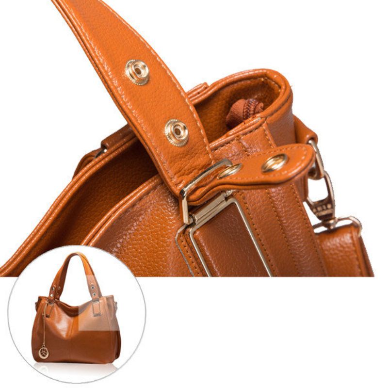 Női Alkalmi Kézitáska Elegáns Válltáska Pu Bőr Crossbody Táska