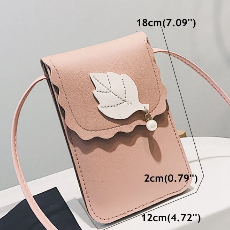 Női Alkalmi Telefontáska 5.5 Hüvelykes Válltáskák Crossbody Táskák