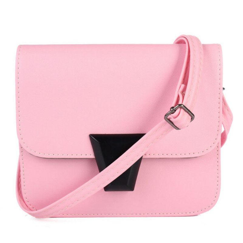 Női Candy Color Mini Alkalmi Crossbody Táska Lányoknak Édes Válltáska