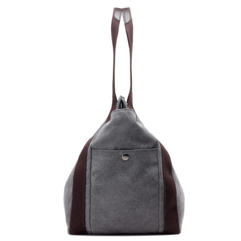 Női Canvas Hanbag Bucket Bag Tote Bag Hobo Crossbody Bag