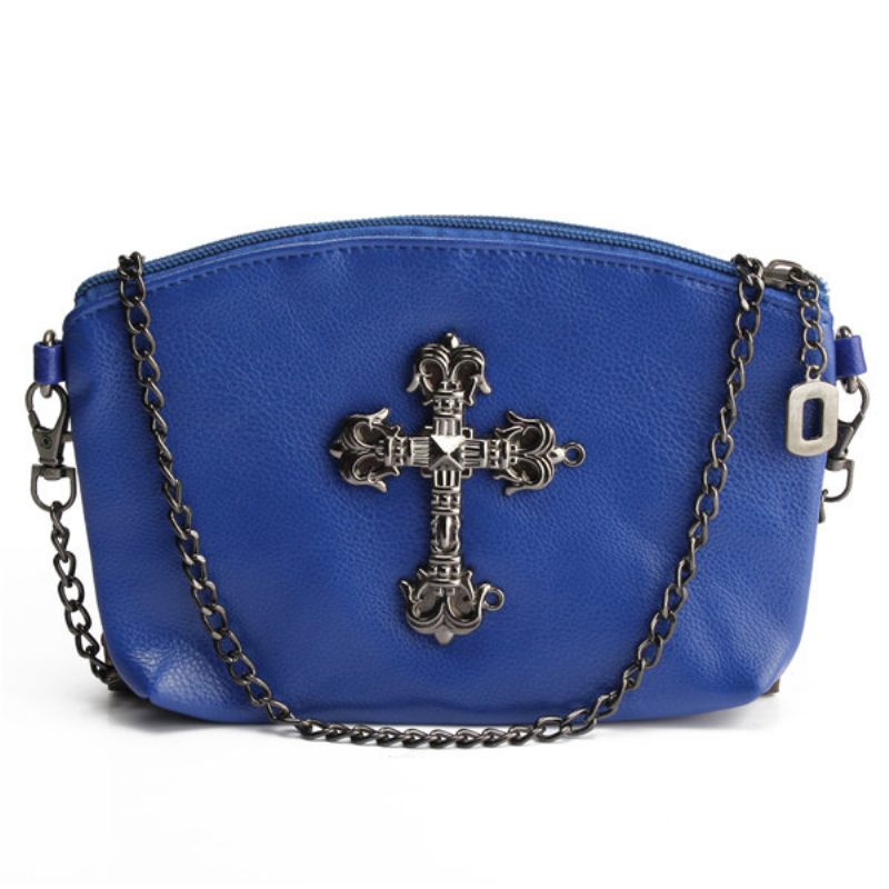 Női Cross Buckle Print Design Alkalmi Elegáns Crossbody Táskák Szabadidős Válltáskák