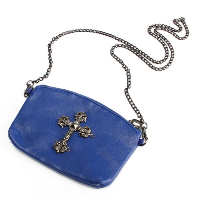 Női Cross Buckle Print Design Alkalmi Elegáns Crossbody Táskák Szabadidős Válltáskák