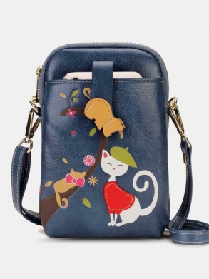 Női Crossbody Bag Macskamintás Kézitáska