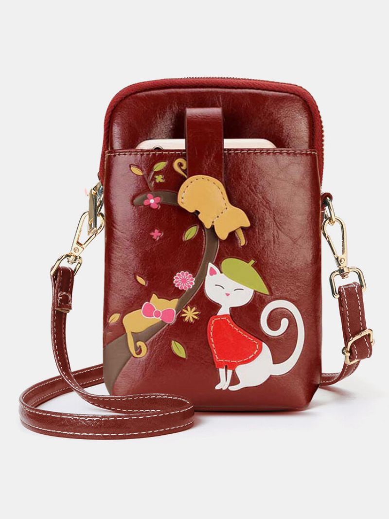 Női Crossbody Bag Macskamintás Kézitáska