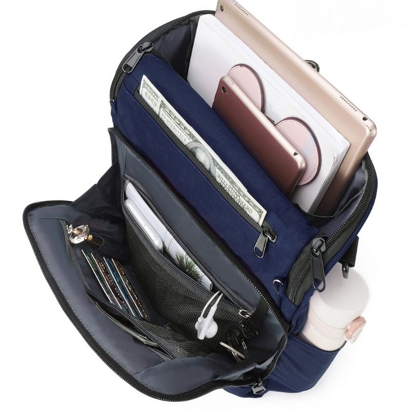 Női Férfi Nylon Multi-pockets Alkalmi Crossbody Táska