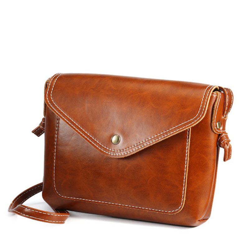 Női Férfi Olaj Bőr Pu Crossbody Bag Envelope Bag Messenger Bag