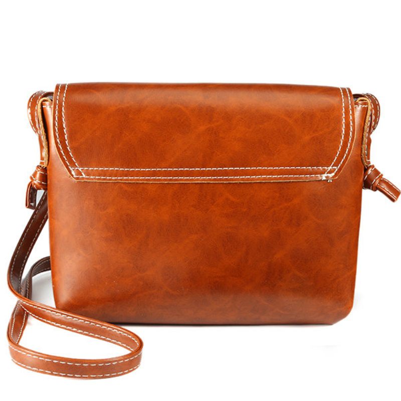 Női Férfi Olaj Bőr Pu Crossbody Bag Envelope Bag Messenger Bag