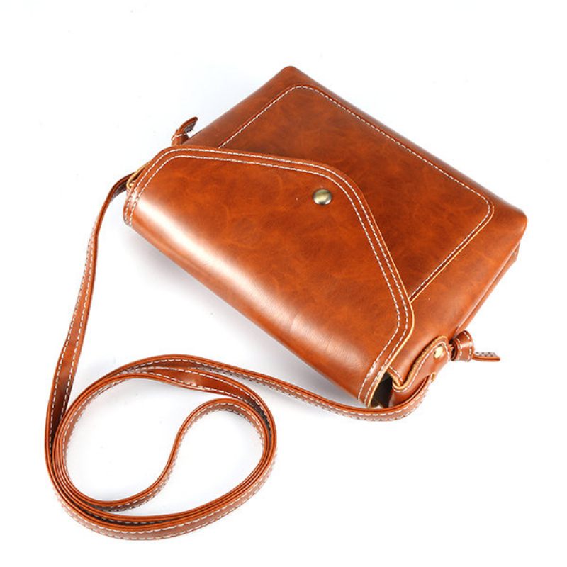 Női Férfi Olaj Bőr Pu Crossbody Bag Envelope Bag Messenger Bag