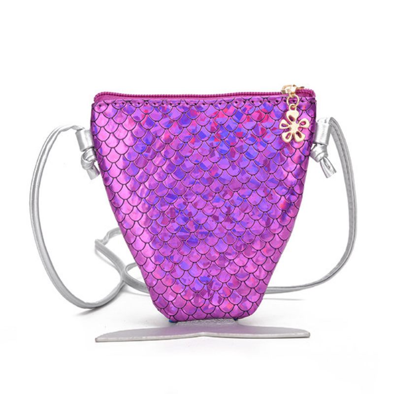 Női Flitter Mermaid Laser Crossbody Táska