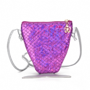 Női Flitter Mermaid Laser Crossbody Táska