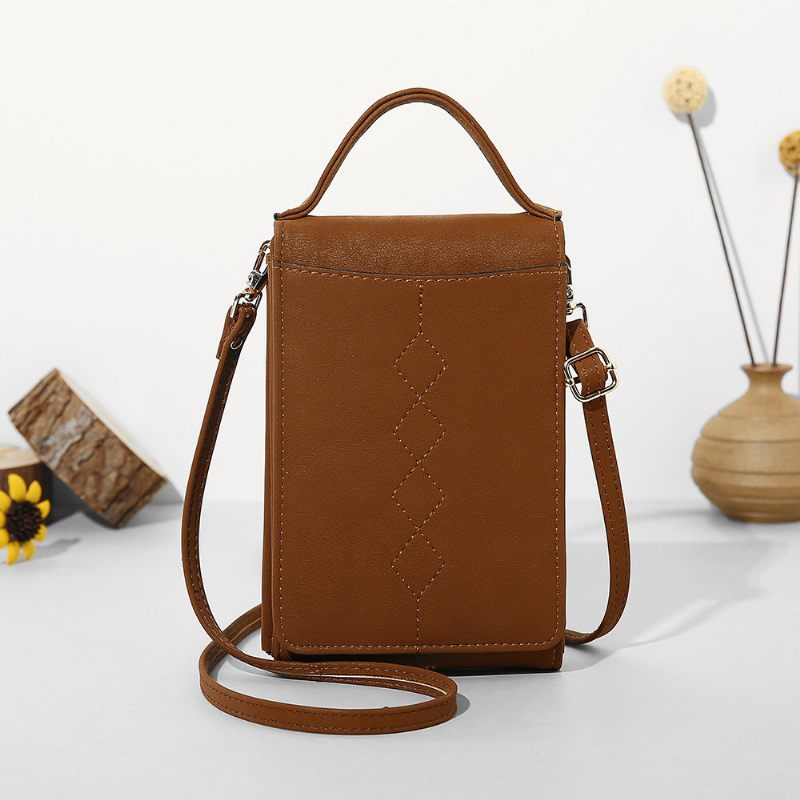 Női Kártyatartó Flap Telefontáska Crossbody Táska