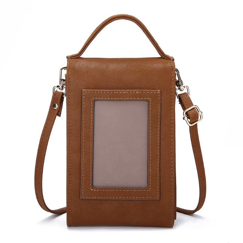 Női Kártyatartó Flap Telefontáska Crossbody Táska