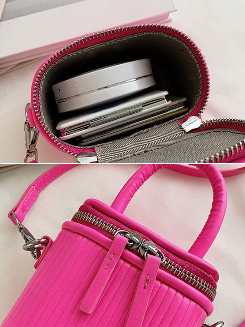 Női Műbőr Divat Vásárlás Solid Candy Élénk Színű Mini Kézitáska Crossbody Táska