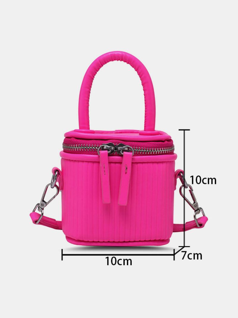 Női Műbőr Divat Vásárlás Solid Candy Élénk Színű Mini Kézitáska Crossbody Táska