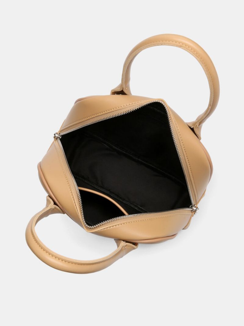 Női Műbőr Vintage Multi-carry Egyszínű Bevásárló Crossbody Táska Kézitáska