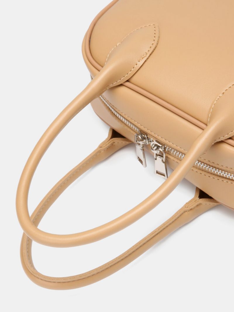 Női Műbőr Vintage Multi-carry Egyszínű Bevásárló Crossbody Táska Kézitáska