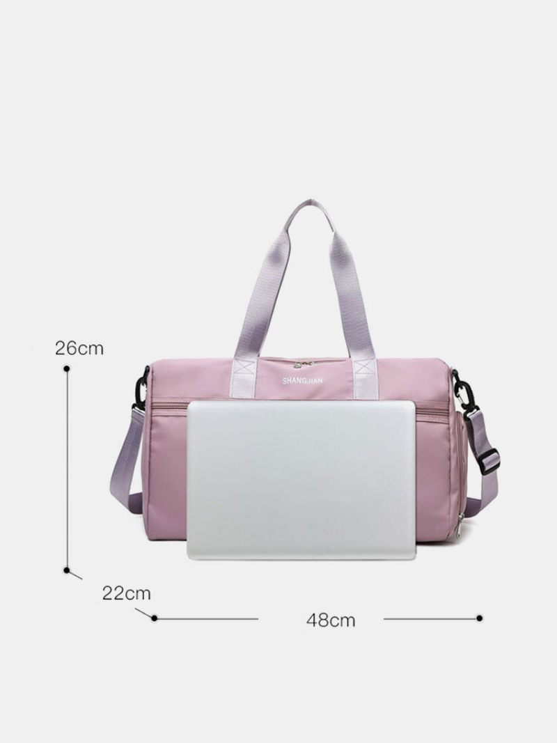 Női Nylon Alkalmi Nagy Kapacitású Többfunkciós Utazótáska Crossbody Táska