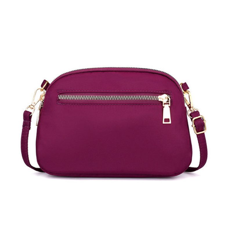 Női Nylon Casual Crossbody Táska Több Zsebes Alkalmi Válltáska