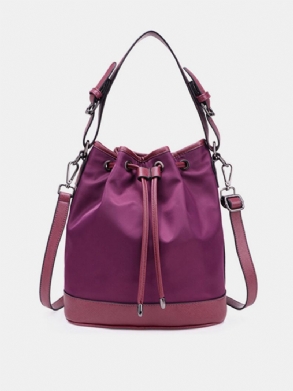 Női Nylon Dual-use Bucket Bag Válltáska