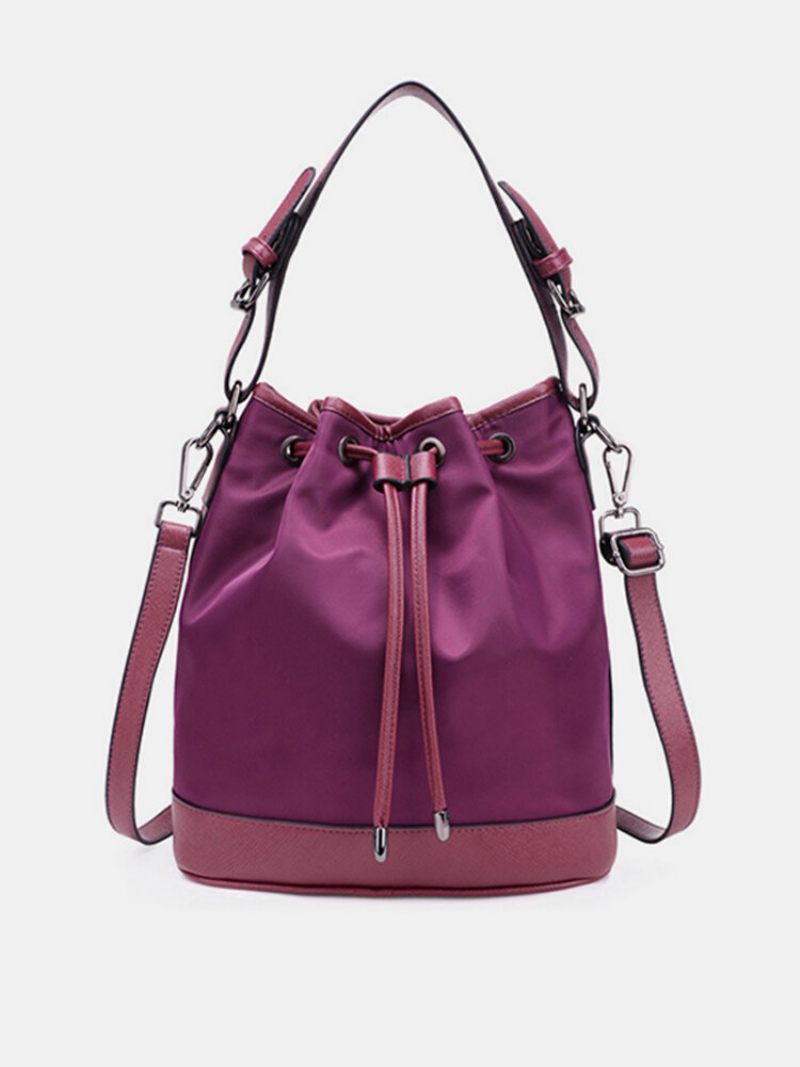 Női Nylon Dual-use Bucket Bag Válltáska